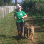 Mile 100 with my girls